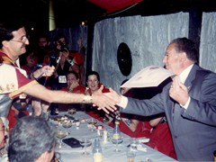 Cena y entrega diplomas año 1992_07